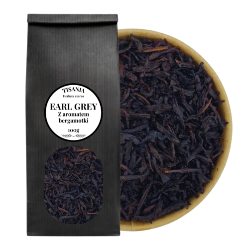 Earl Grey z aromatem bergamotki 100g TISANIA.png