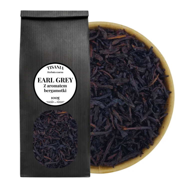Earl Grey z aromatem bergamotki 100g TISANIA.png