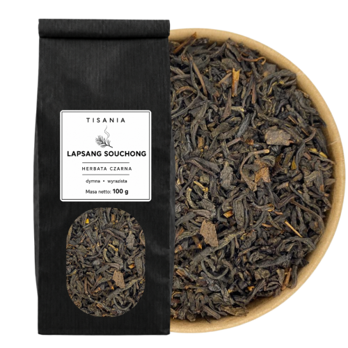 LAPSANG SOUCHONG herbata czarna WĘDZONA liściasta – zdjęcie 2