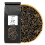 Pu-Erh Milk herbata czerwona liściasta o mlecznym aromacie – zdjęcie 3