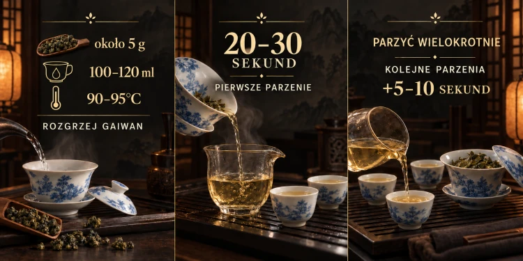 Tie Guan Yin – herbata Oolong – zdjęcie 5