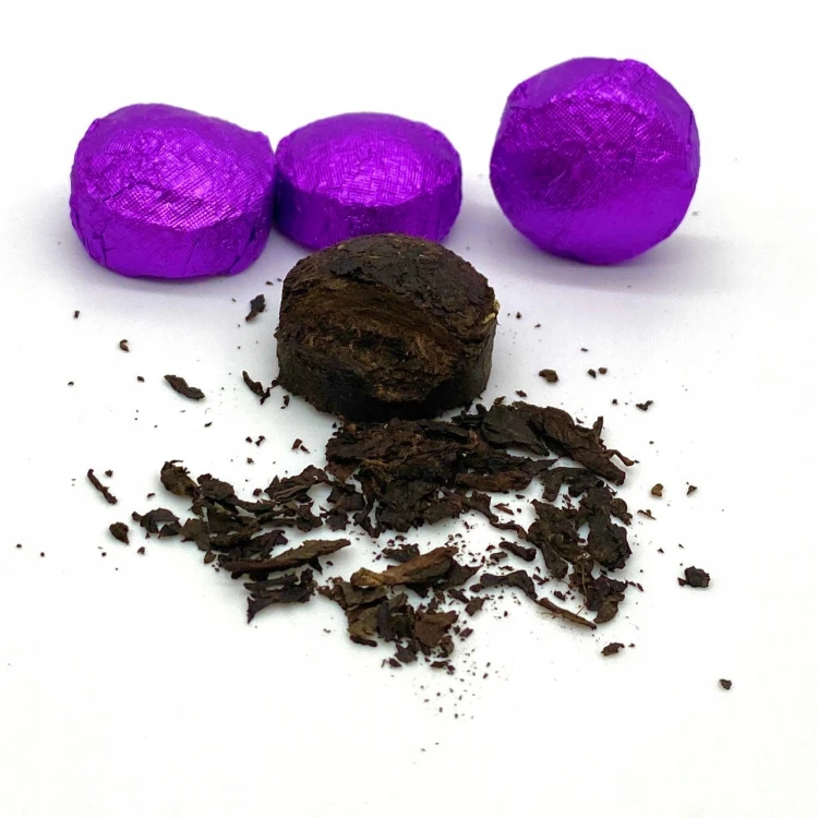 Pu-Erh Chrysanthemum Tuo Cha – herbata czerwona prasowana – zdjęcie 10