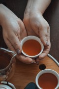 Pu-Erh Chrysanthemum Tuo Cha – herbata czerwona prasowana – zdjęcie 2